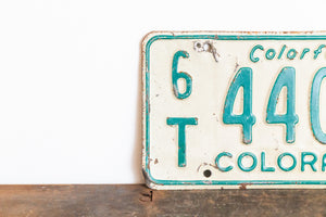 Colorado 1958 Skier License Plate Vintage Wall Hanging Decor 6T 440