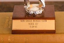 Load image into Gallery viewer, 1965 Beagle Dog Show Trophy Vintage Pet Shelf Decor
