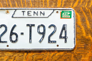 1971 Tennessee License Plate Vintage Wall Hanging Decor