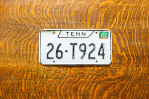 1971 Tennessee License Plate Vintage Wall Hanging Decor