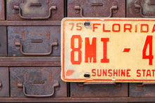 Load image into Gallery viewer, Florida 1975 Dealer License Plate Sunshine State Vintage Wall Decor - Eagle&#39;s Eye Finds

