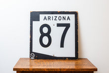 Load image into Gallery viewer, 1981 Arizona State Route 87 Highway Sign Vintage
