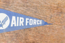 Load image into Gallery viewer, US Air Force Academy Felt Pennant Vintage College Wall Decor
