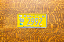 Load image into Gallery viewer, 1970 Alaska License Plate Vintage Low Number 2992 Palindrome
