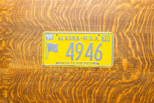 Load image into Gallery viewer, 1970 Alaska License Plate Vintage Low Number 4946
