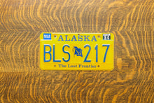 Load image into Gallery viewer, 1984 Alaska License Plate Vintage Yellow Decor BLS217
