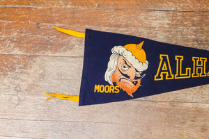 Alhambra High School Felt Pennant Vintage California Wall Decor