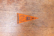 Load image into Gallery viewer, Angels Camp California Felt Pennant Vintage Orange CA Wall Decor - Eagle&#39;s Eye Finds
