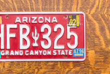 Load image into Gallery viewer, 1997 Arizona Grand Canyon State License Plate Vintage Red Wall Decor HFB-325
