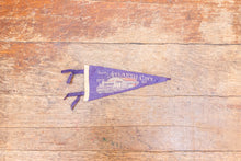 Load image into Gallery viewer, Atlantic City New Jersey Purple Felt Pennant Vintage NJ Wall Decor - Eagle&#39;s Eye Finds
