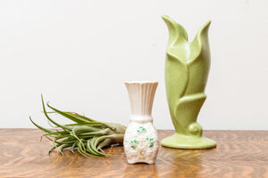 Belleek Basket Weave Ceramic Vase Irish