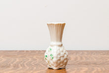 Load image into Gallery viewer, Belleek Basket Weave Ceramic Vase Irish
