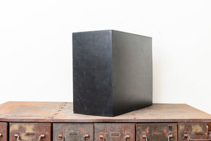 Black Wooden Drawer Set Vintage Shelf Storage Decor - Eagle's Eye Finds