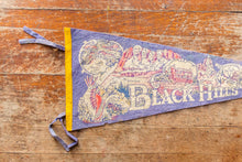 Load image into Gallery viewer, Black Hills South Dakota Felt Pennant Vintage SD Wall Hanging Decor
