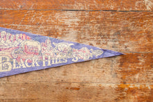 Load image into Gallery viewer, Black Hills South Dakota Felt Pennant Vintage SD Wall Hanging Decor
