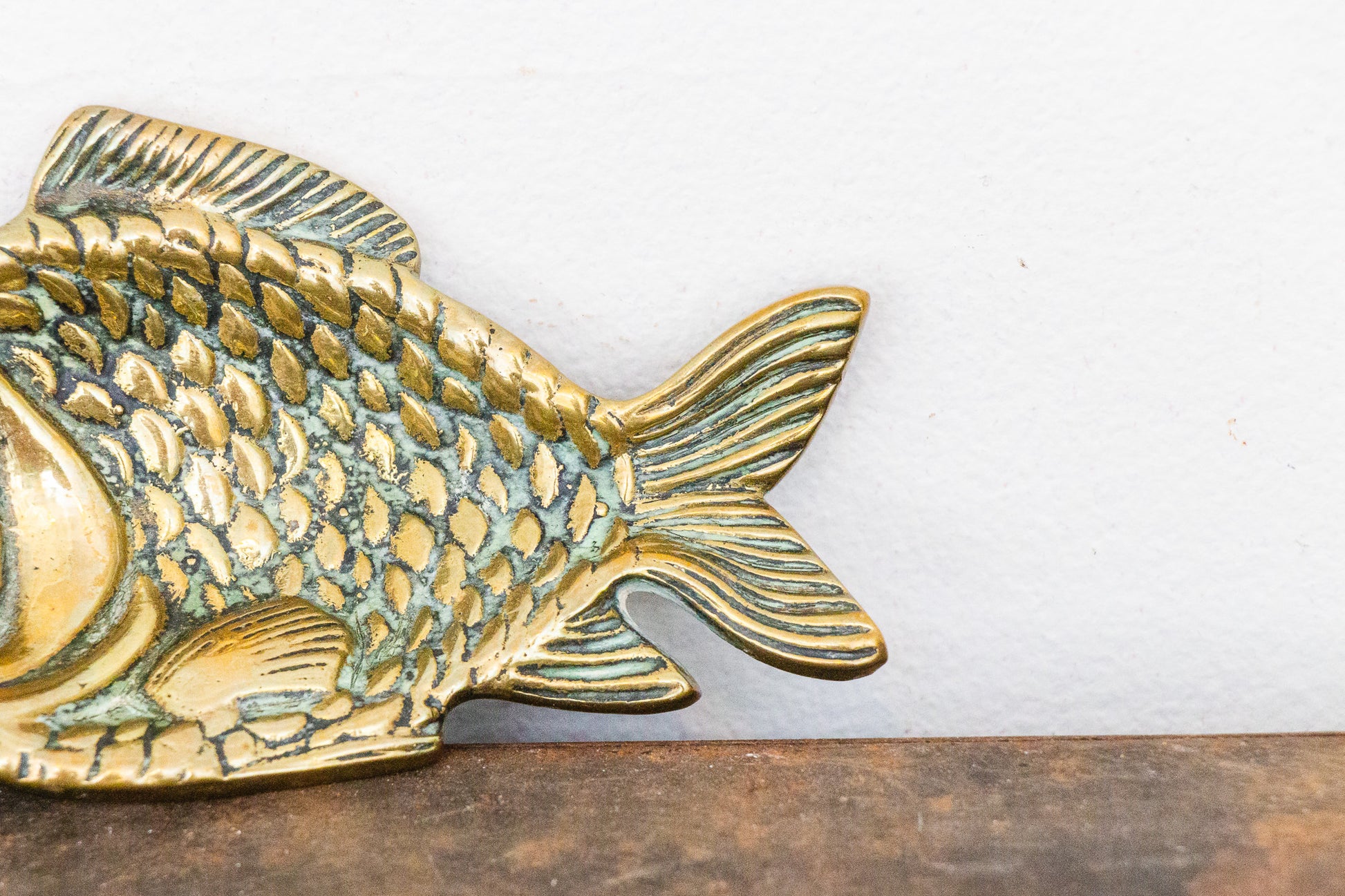 Brass Fish Dish Vintage Mid-Century Wildlife Trinket Dish or Jewelry Holder - Eagle's Eye Finds