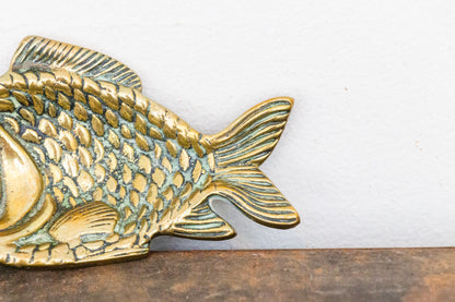 Brass Fish Dish Vintage Mid-Century Wildlife Trinket Dish or Jewelry Holder - Eagle's Eye Finds