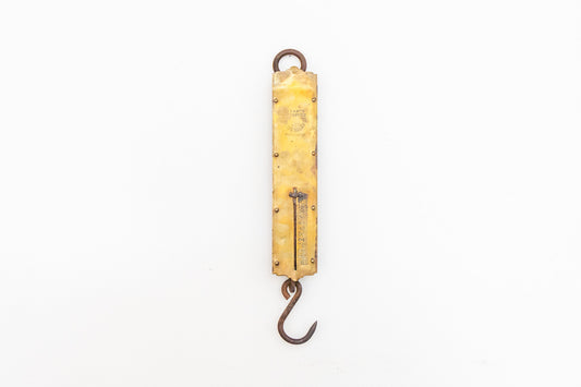 Frary's Spring Balance Scale Vintage Brass Kitchen Scale Decor