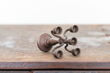 Load image into Gallery viewer, Mini Bronze Candelabra Vintage 5 Arm Candle Holders - Eagle&#39;s Eye Finds

