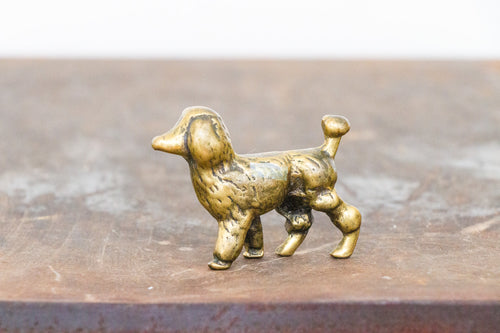 Brass Poodle Vintage Dog Mid-Century Decor - Eagle's Eye Finds