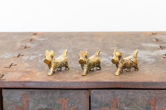 Brass Scottie Vintage Dog Mid-Century Decor - Eagle's Eye Finds