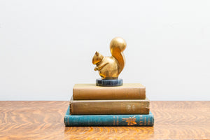 Brass Squirrel Vintage Mid-Century Modern Wildlife Decor