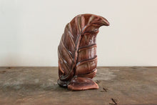 Load image into Gallery viewer, Brown Haegar Leaf Vase Vintage Mid-Century Planter
