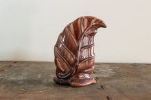 Load image into Gallery viewer, Brown Haegar Leaf Vase Vintage Mid-Century Planter
