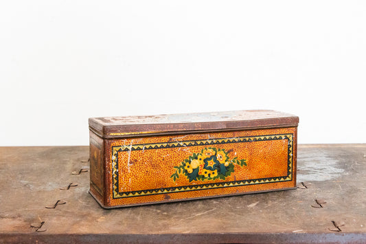 CWS Cream Crackers Tin Vintage Biscuit Cookie Bird Advertising Tin - Eagle's Eye Finds