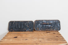 Load image into Gallery viewer, California 1951 License Plate Pair Vintage Wall Hanging Decor - Eagle&#39;s Eye Finds
