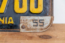Load image into Gallery viewer, California 1951 License Plate Pair Vintage Wall Hanging Decor - Eagle&#39;s Eye Finds
