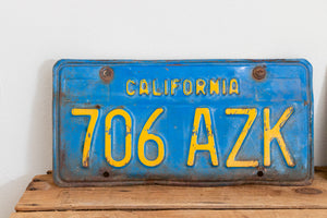California 1978 License Plate Pair Vintage Wall Hanging Decor - Eagle's Eye Finds