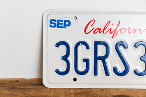 1993 California License Plate Vintage 333 Wall Hanging Decor