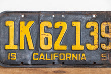 Load image into Gallery viewer, California 1951 License Plate Vintage Wall Hanging Decor - Eagle&#39;s Eye Finds
