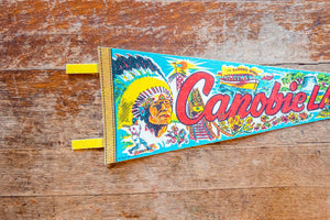 Canobie Lake Park New Hampshire Pennant Vintage Retro Amusement Park