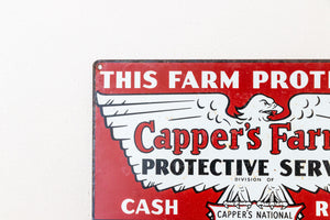 Capper's Farmer Tin Sign Vintage Farmhouse Decor - Eagle's Eye Finds