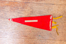 Load image into Gallery viewer, Carlsbad Caverns National Park New Mexico Vintage Red Felt Pennant Wall Decor - Eagle&#39;s Eye Finds
