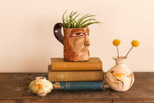 Load image into Gallery viewer, Ceramic Face Mug Vintage Kitschy Weird Shelf Decor
