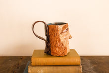 Load image into Gallery viewer, Ceramic Face Mug Vintage Kitschy Weird Shelf Decor
