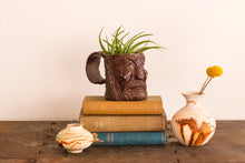 Load image into Gallery viewer, Ceramic Face Mug Vintage Kitschy Oddity Shelf Decor
