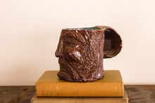 Load image into Gallery viewer, Ceramic Face Mug Vintage Kitschy Oddity Shelf Decor
