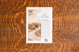 1930 Chevrolet Six Car Ad Vintage Chevy Automobile Ephemera