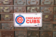 Load image into Gallery viewer, Chicago Cubs Baseball License Plate Vintage Sports Booster Wall Decor
