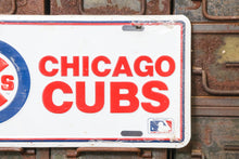 Load image into Gallery viewer, Chicago Cubs Baseball License Plate Vintage Sports Booster Wall Decor

