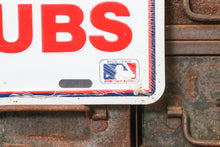Load image into Gallery viewer, Chicago Cubs Baseball License Plate Vintage Sports Booster Wall Decor
