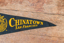 Load image into Gallery viewer, Chinatown San Francisco Retro Felt Pennant Vintage California Wall Decor

