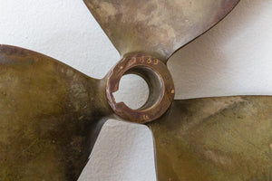 Chris Craft Brass Boat Propeller Vintage Left Hand Boat Part 3639L - Eagle's Eye Finds