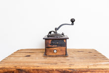 Load image into Gallery viewer, Rustic Coffee Grinder Vintage Primitive Wooden Coffee Mill Kitchen Decor - Eagle&#39;s Eye Finds
