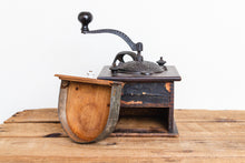Load image into Gallery viewer, Rustic Coffee Grinder Vintage Primitive Wooden Coffee Mill Kitchen Decor - Eagle&#39;s Eye Finds
