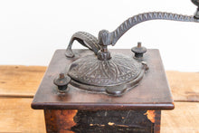 Load image into Gallery viewer, Rustic Coffee Grinder Vintage Primitive Wooden Coffee Mill Kitchen Decor - Eagle&#39;s Eye Finds
